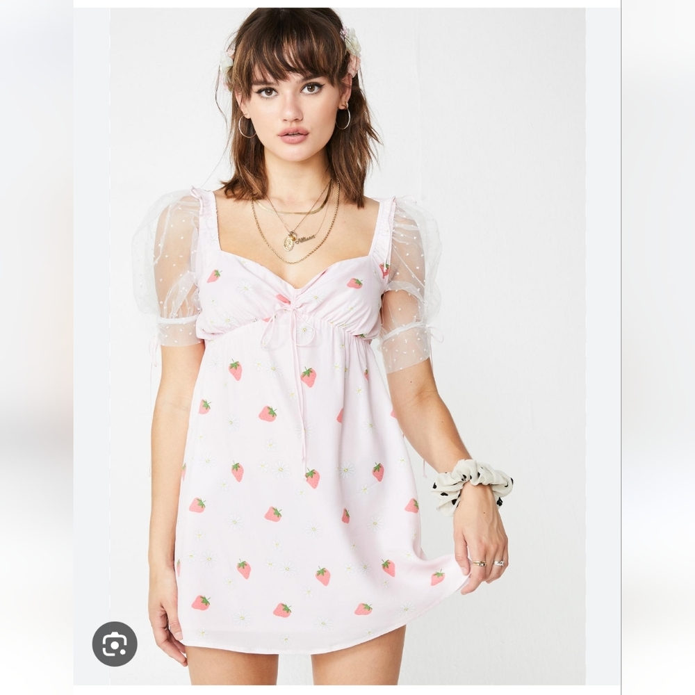 For Love & Lemons Shortcake Mini Dress